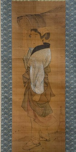 Quadro giapponese ukiyo - giapponese, in