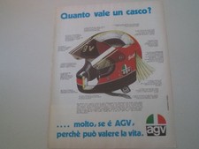 advertising Pubblicità 1979 CASCO HELMET AGV X3000 X 3000 SUPER
