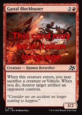 MTG GASTAL BLOCKBUSTER FOIL