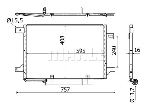 Condensatore climatizzatore - condensatore,,