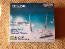 Modem/Router TP-Link ADSL2 + Router Wireless N 300Mbps