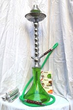 Narghilè 70 cm 1 tubo con BORSA omaggio 8 carboncini e 10 beccucci