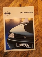 NISSAN Micra 10/1992 depliant