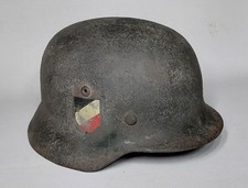 Elmetto tedesco M35 taglia 68 mimetico seconda guerra mondiale ww2