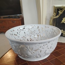 Fruttiera in porcellana con