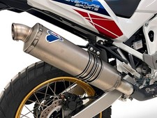 TERMINALE RACING TERMIGNONI TITANIO INOX PER HONDA AFRICA TWIN 1100 2020-2023