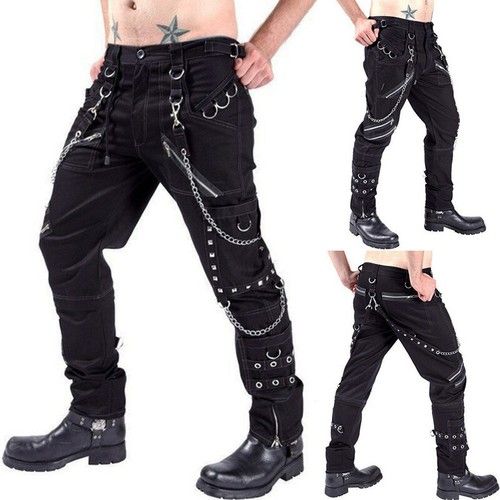 Pantaloni cargo gothici - pantaloni, in