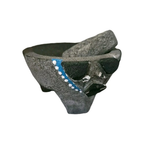 Mortaio molcajete pietra - mortaio,