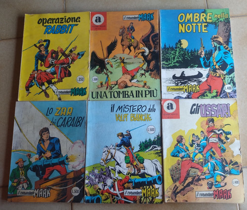 Lotto fumetti comandante - fumetti, il
