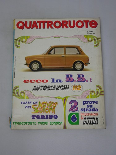 Quattroruote rivista ottobre - rivista,