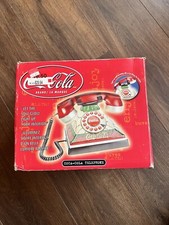 Antico telefono con cavo Coca