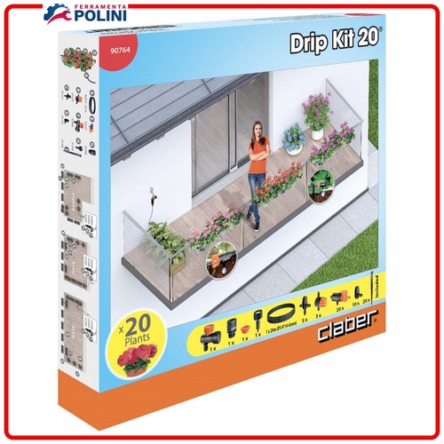 Claber 90764 kit drip per - 90764,