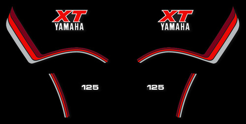 Yamaha 125 1982 kit - yamaha, xt