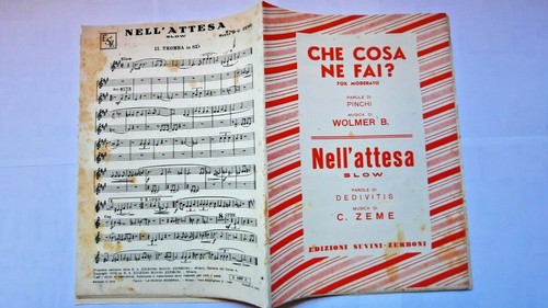 Spartito che cosa fai - che,
