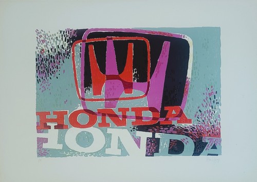 Pino cappugi serigrafia - serigrafia, honda