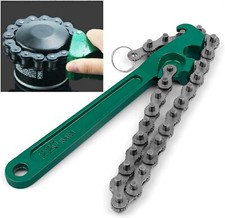CHIAVE A CATENA 220 mm PER SERRAGGIO E SMONTAGGIO FILTRO OLIO AUTO Ø 60-120 mm