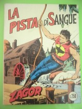 Zagor Scritta Rossa n 47 La Pista di Sangue L. 250 Ottimo #10