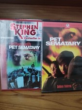 Pet sematary -Cimetero vivente 1+2 dvd+ It 1990- Lotto King - Ottime condizioni