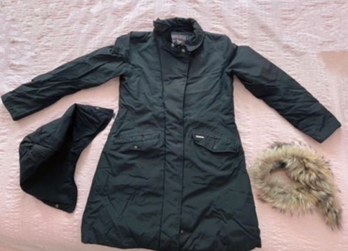 Woolrich parka donna nero - woolrich,