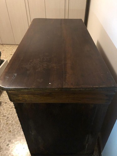 Comò antico noce - comò,