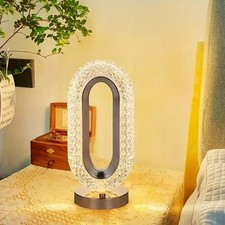 Lampada da tavolo ovale di