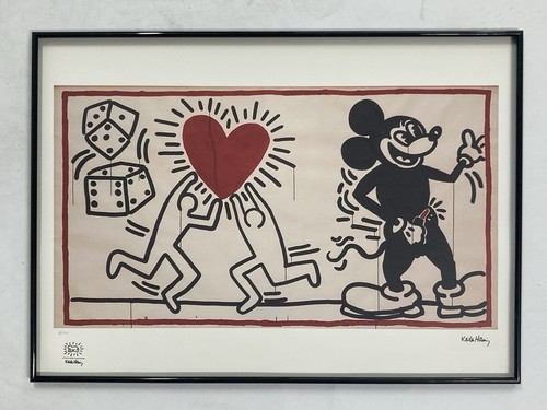 Lithographie keith haring - keith, 50
