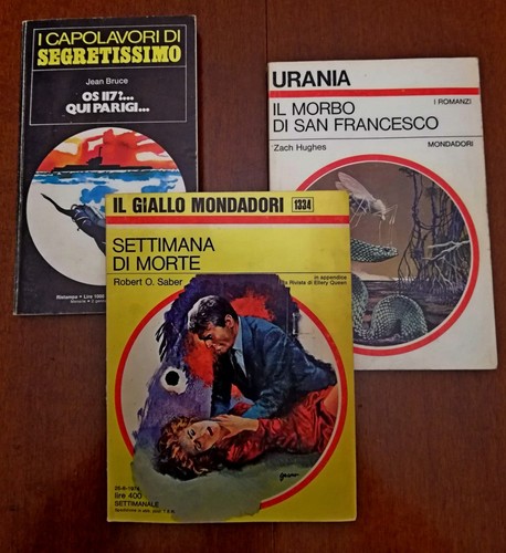 Mondadori gialli urania - -,