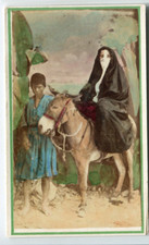 Foto CDV - Donna orientalista