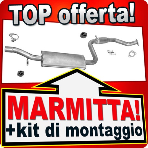 Scarico per volvo s40 - v40, 1.6