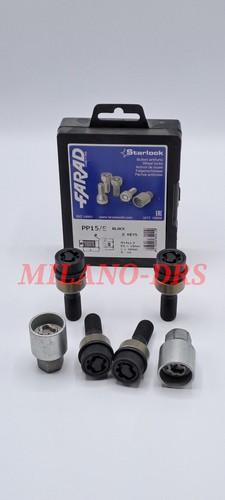 Bulloni antifurto black - antifurto, oem