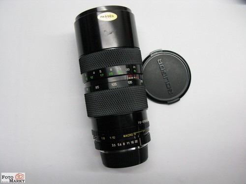 Obiettivo zoom soligor 210 - obiettivo,