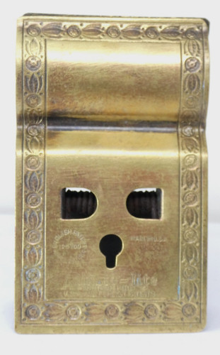 Morsetto per lampada ottone - in,