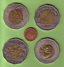 Croazia - 5 monete - 4 x 25