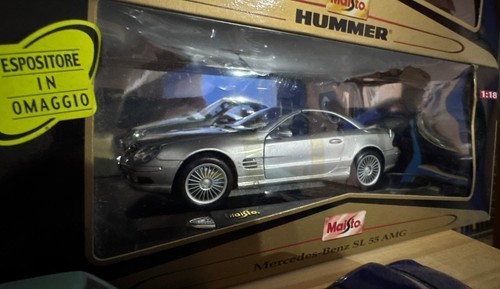 Silver mercedes benz sl 55 - silver, sl-55