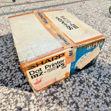 Vintage SHARP Printer MZ-80P5 Made in Japan 80's (1985) NEW, Boxed! MZ Series