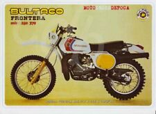 DEPLIANT-BROCHURE -PROSPEKT - MOTO BULTACO FRONTERA-MK11-REGOLARITA' VINTAGE