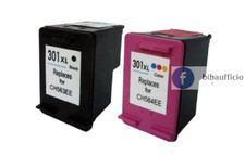 HP 301XL cartucce nero+colore compatibili, cartuccia 301xl CH563EE e CH564EE