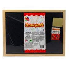 Lavagna con cornice in legno