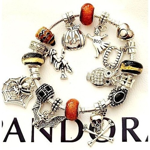 Bracciale pandora gotico - bracciale,
