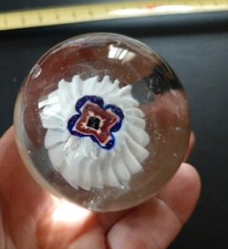 Uovo fermacarte press papier Avem Murano Venezia  1960 - 1980 Licata Fuga Stella