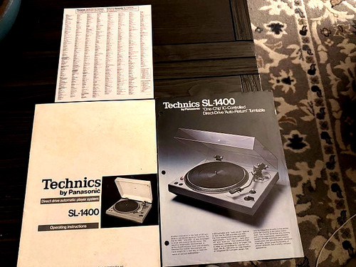 Technics 1400 - technics, sl-1400(mki)