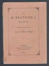 "La B. Beatrice I. di Este