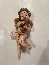 THUN, Antico angelo putto. Altezza 28  cm. Molto raro.