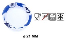 PIATTO FONDO IN MELANINA