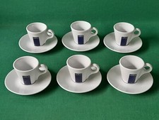 SET 6 TAZZINE + 6 PIATTINI DA