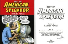 Harvey Pekar AUTOGRAFO FIRMATO