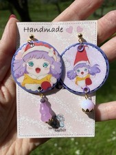 ORECCHINI IN RESINA FATTO A MANO Memole Dolce Memole