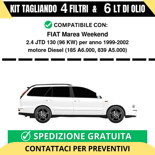 Tagliando per fiat - tagliando, marea
