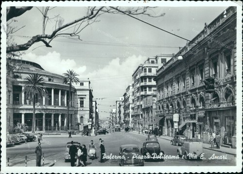 Cc752 cartolina palermo - cc752, citta'