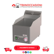 Frytop singolo elettrico da